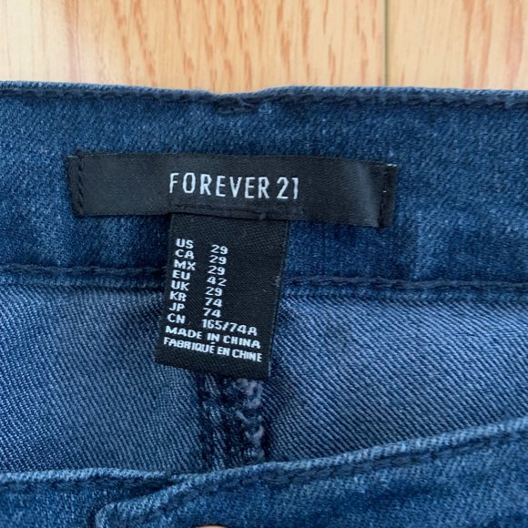 3/$20 Medium Blue Skinny Jeans Denim Stretch 29 - Picture 2 of 6